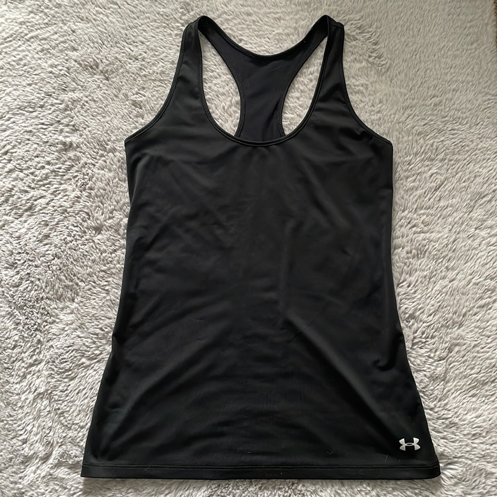 Under Armour Heat Gear racer back workout tank top